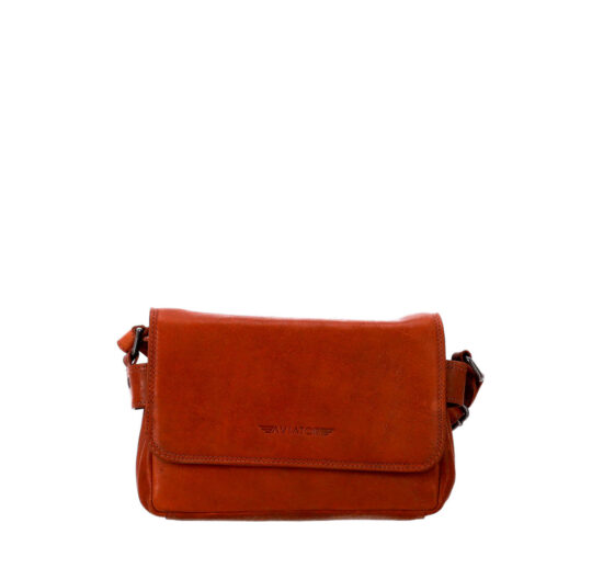 Torbica za čez ramo AVIATOR - konjak