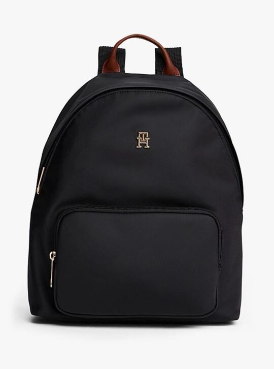 Modni nahrbtnik Tommy Hilfiger - črn