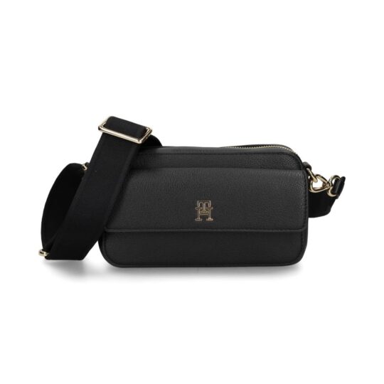 Torbica Tommy Hilfiger - črna, ženska