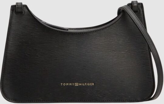 Torbica Tommy Hilfiger - črna, moderna