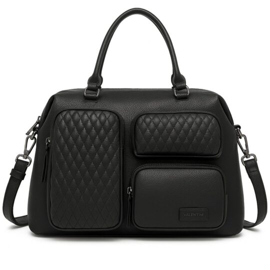 Torbica LS COLLECTION Dublin - črna, elegantna