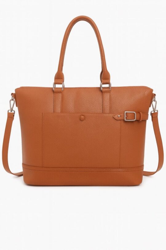 Torbica LS COLLECTION Dublin - rjava, elegantna