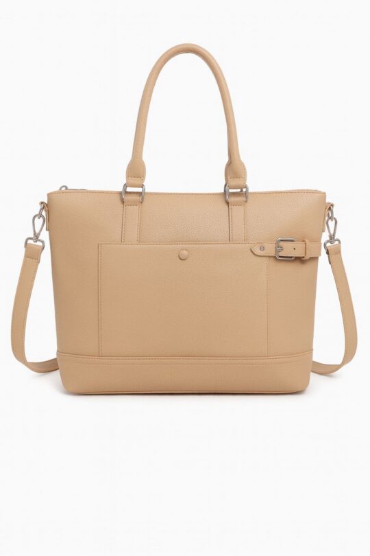 Torbica LS COLLECTION Dublin - bež, elegantna, praktična