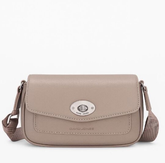 Torbica za čez ramo DAVID JONES - siva