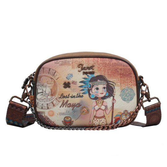 Torbica za čez ramo JANET DENESE Maya Mix - mix