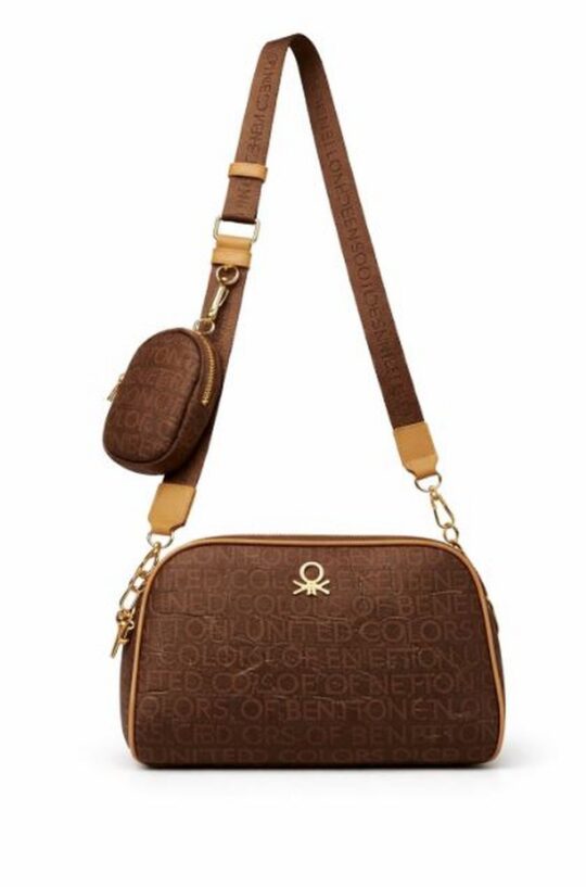 Torbica za čez ramo BENETTON - rjava