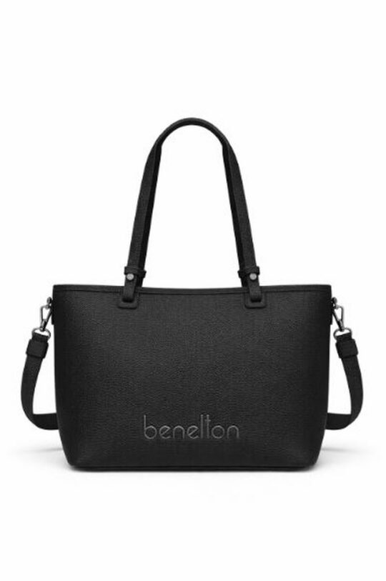 Torbica Benetton Fashion - črna