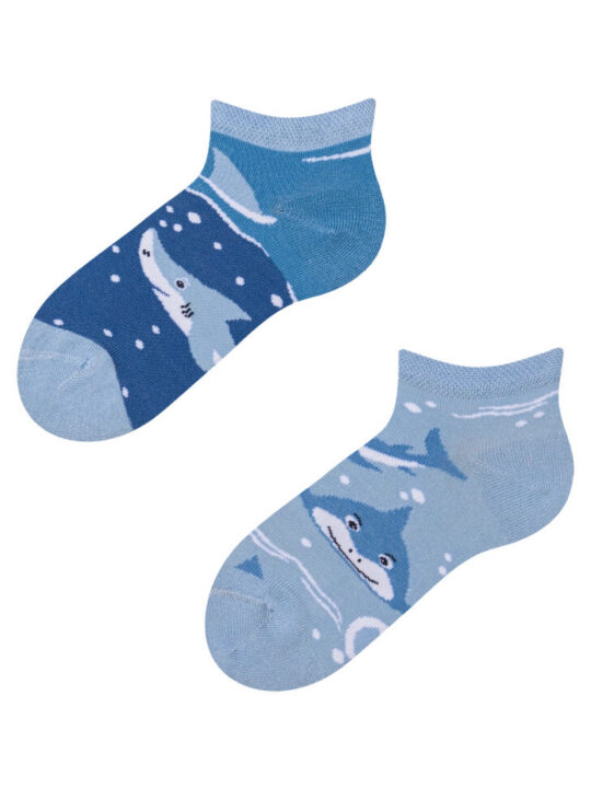 Kratke nogavice Dedoles - otroške, sivi morski pes, 31-34