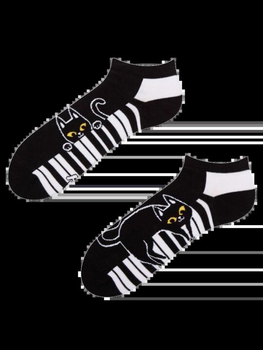 Kratke nogavice Dedoles - piano cat, 39-42