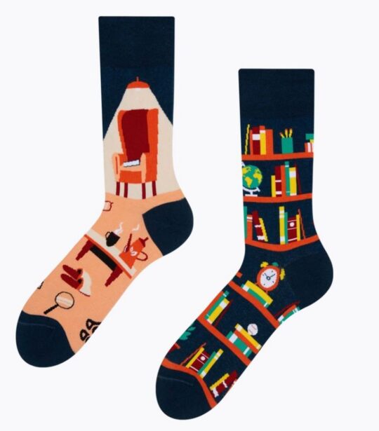 Dolge nogavice Dedoles - library, 39-42