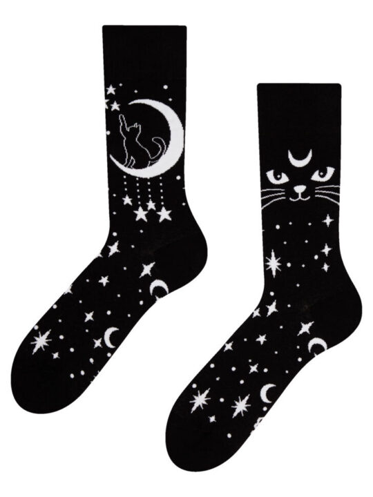 Nogavice Dedoles - dolge, mystic cat, 35-38