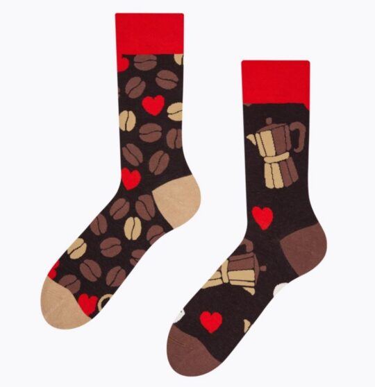 Dolge nogavice Dedoles - coffee love, 43-46