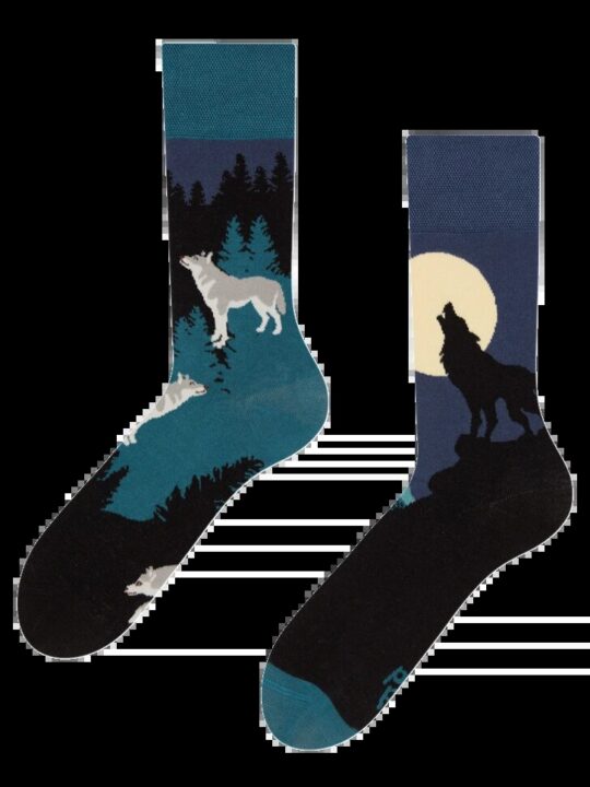 Dolge nogavice Dedoles - moon wolf, 43-46