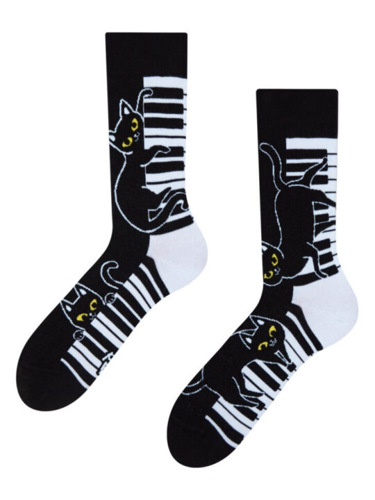 Dolge nogavice Dedoles - piano cat, 39-42