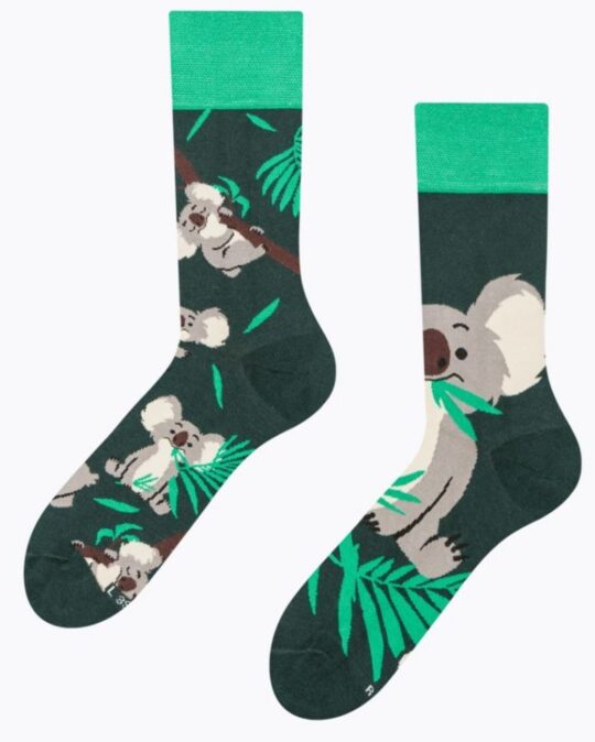 Kratke nogavice Dedoles - koala in listi, 39-42