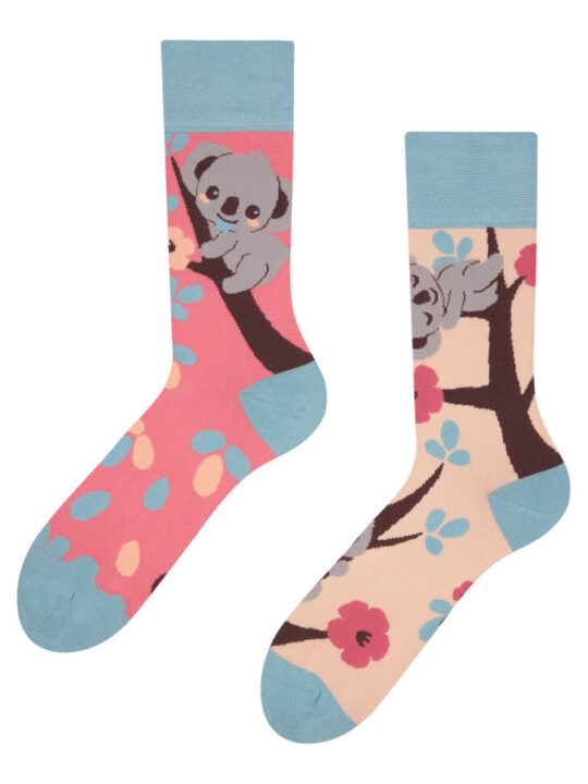 Dolge nogavice Dedoles - unisex, sleepy koala, 35-38