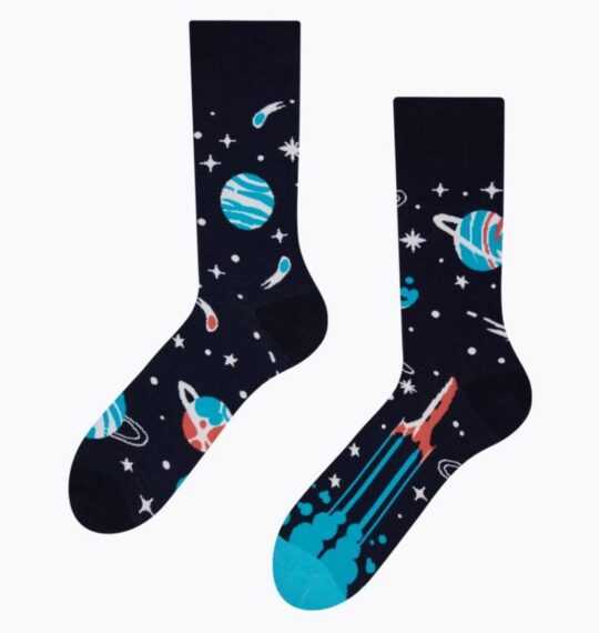 Dolge nogavice Dedoles - planets, unisex, 43-46