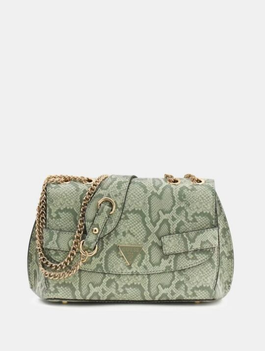 Torbica za čez ramo GUESS - zelena