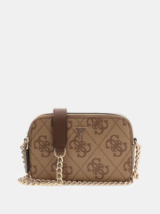 Torbica za čez ramo GUESS - rjava