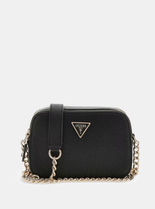 Torbica za čez ramo GUESS - črna