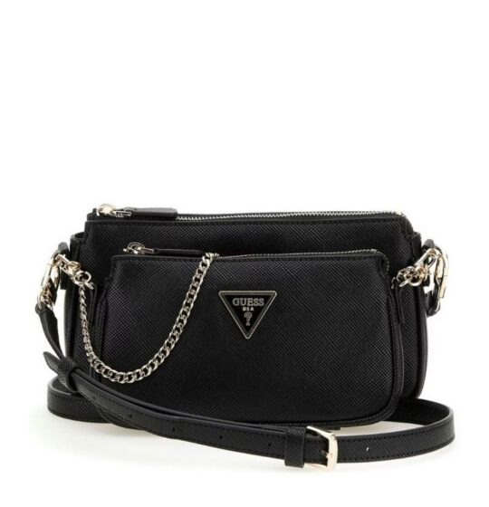 Torbica za čez ramo GUESS Noelle - črna