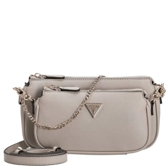 Torbica za čez ramo GUESS Noelle - bež