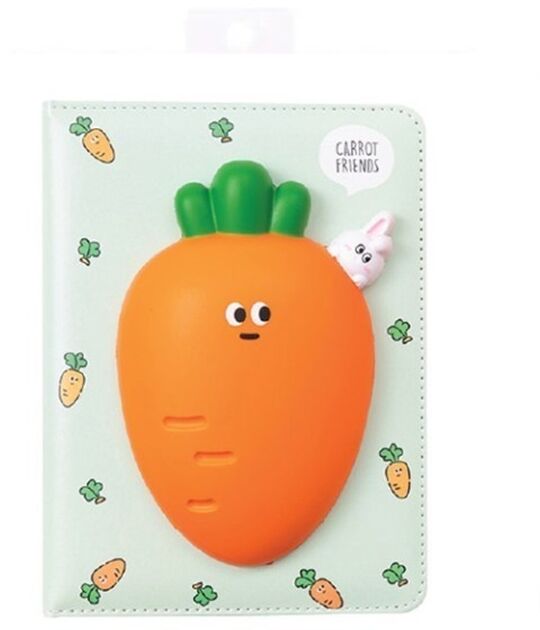 Blok LAZY STARS Squishi - A5, korenje, 128 listov