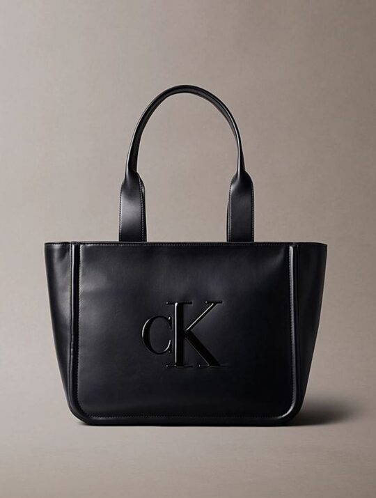 Torbica CALVIN KLEIN - črna, bold