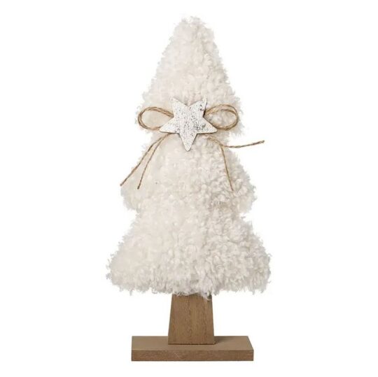 Dekoracija Heaven Sends - puhasto drevo z zvezdo