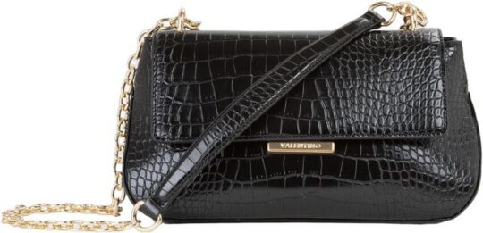 Torbica za čez ramo Valentino - črna