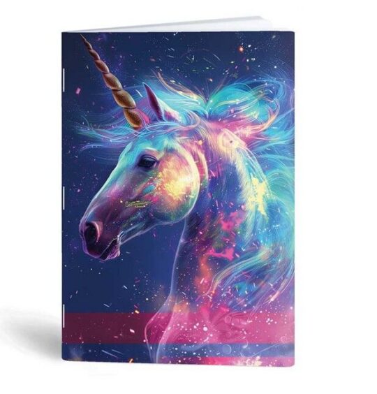 Beležka ABC-123 - unicorn, 40 listna