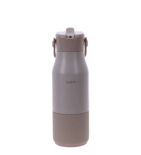 Steklenica Miau - termo, 680 ml, bež
