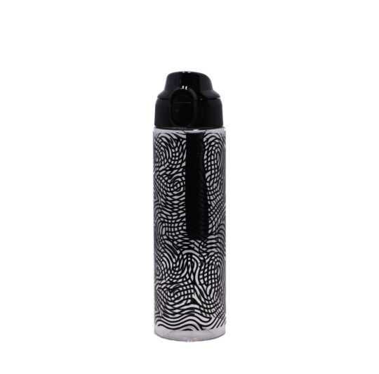 Bidon Bottle And More - 700 ml, zebra