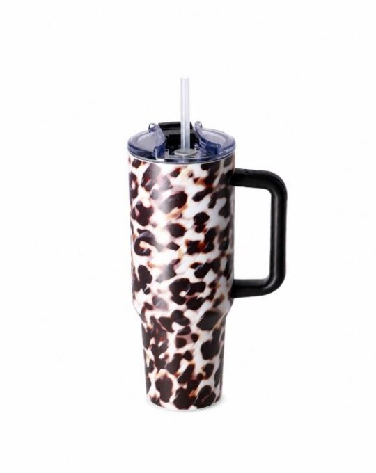 Termovka Miau - s slamico, 1200 ml