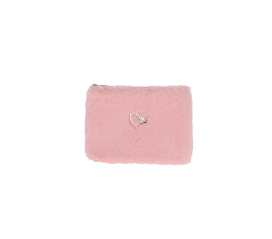 Torba Miau - pink, kozmetična, S