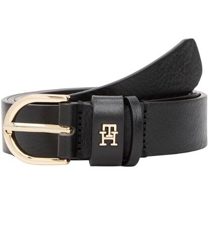 Pas Tommy Hilfiger - črn, ženski