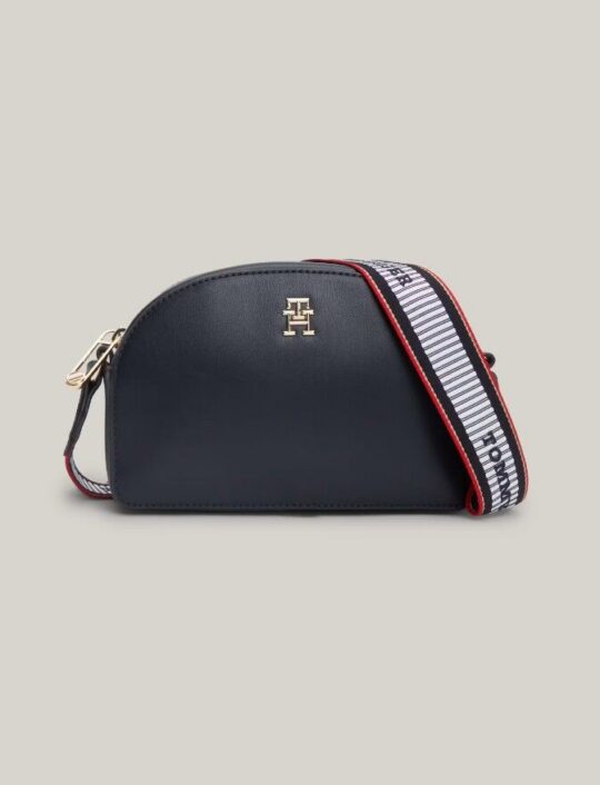 Torbica na eno ramo Tommy Hilfiger - modra