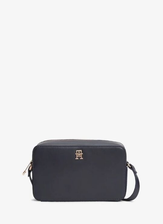 Torbica Tommy Hilfiger - modra, na eno ramo