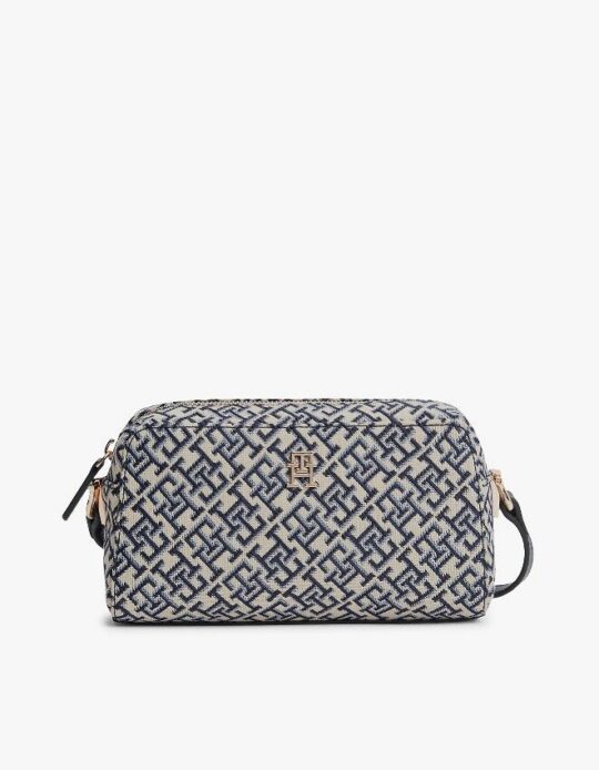Torbica na eno ramo Tommy Hilfiger - modra