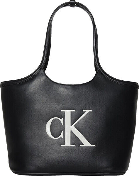 Torbica Calvin Klein - črno-bela