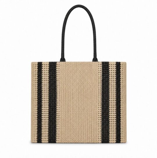 Plažna torbica LS Collection - črna