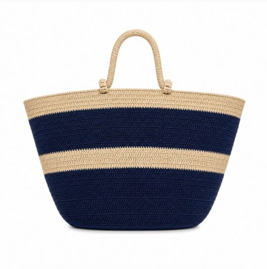 Plažna torba LS Collection - modra
