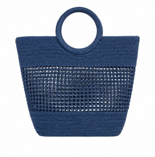 Plažna torba LS Collection - modra