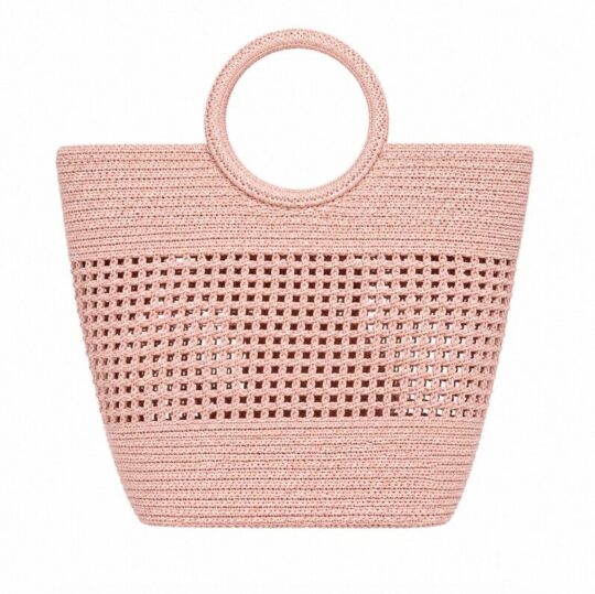 Plažna torba LS Collection - roza
