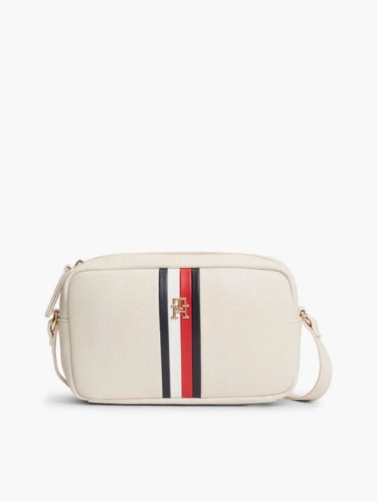 Torbica za čez ramo Tommy Hilfiger - bež