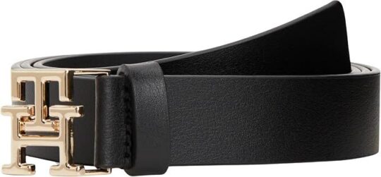 Pas Tommy Hilfiger - 85 cm, črn